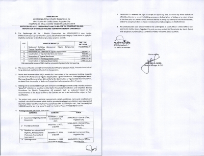 NOTICE OF INVITATION TO APPLY FOR ELIGIBILITY AND TO BID (Publication Date: November 27, 2023)