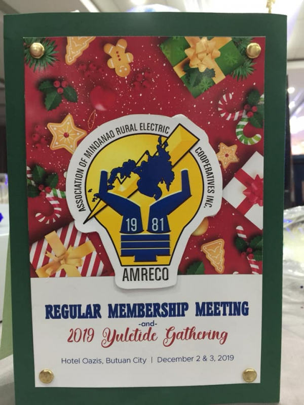 Yuletide Gathering of the Association of Mindanao Electric Cooperatives, Inc.