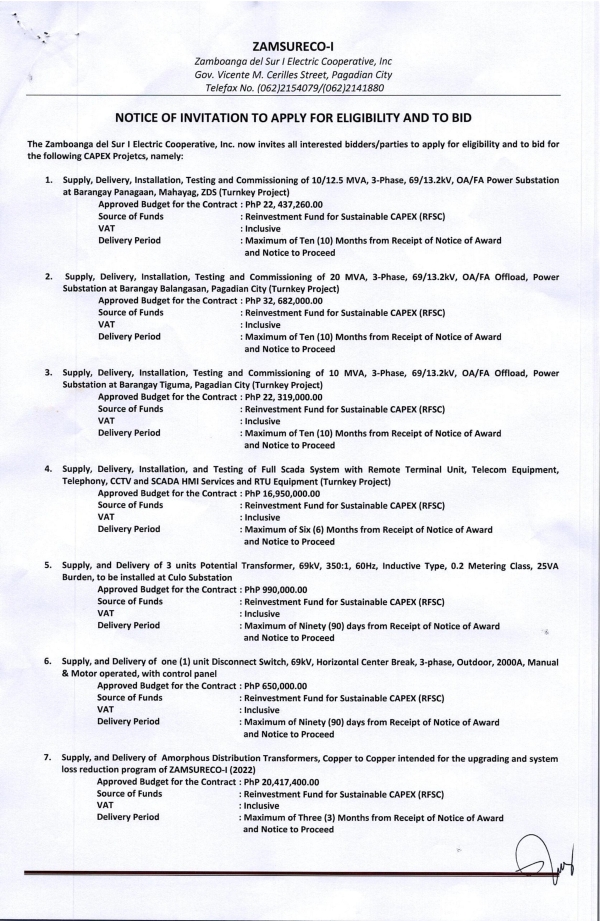 Supply and Delivery for CAPEX Projects