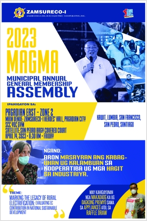 Announcement !  MAGMA SCHEDULE - PAGADIAN EAST ZONE-2